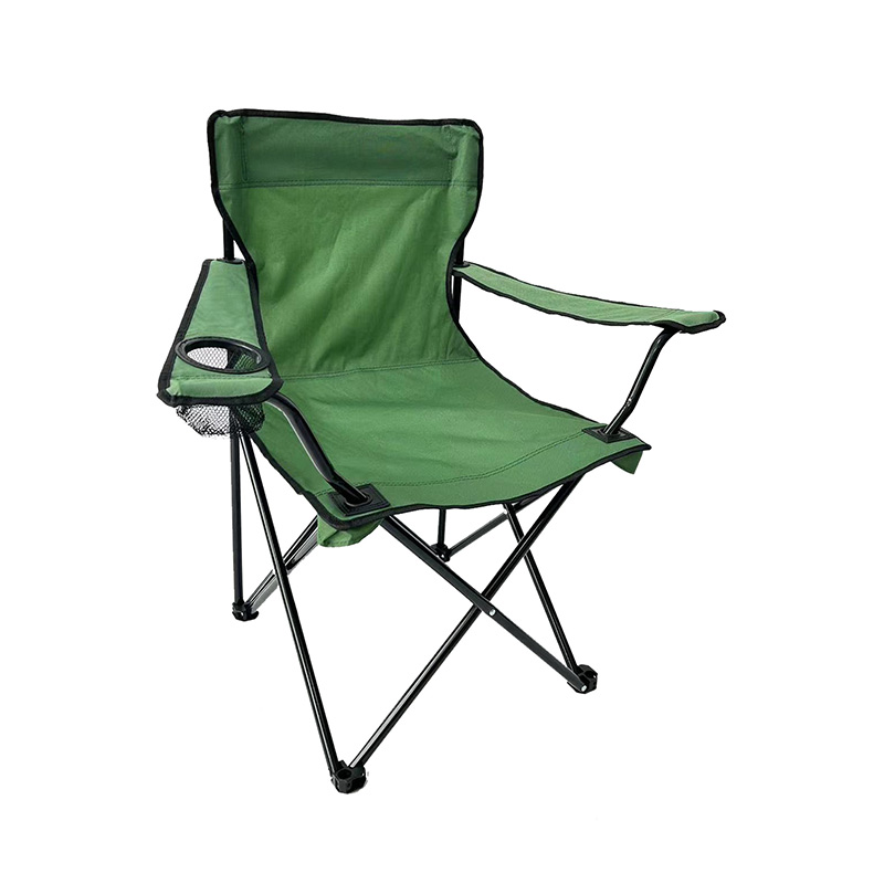Chaise de camping pliable d'extérieur