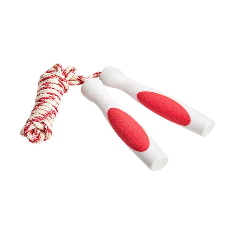 Corde à sauter en coton à poignée allongée<br />SF-54