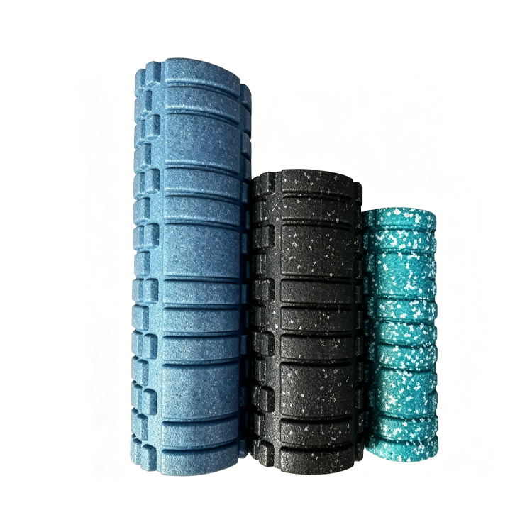 Rouleau de yoga texturé